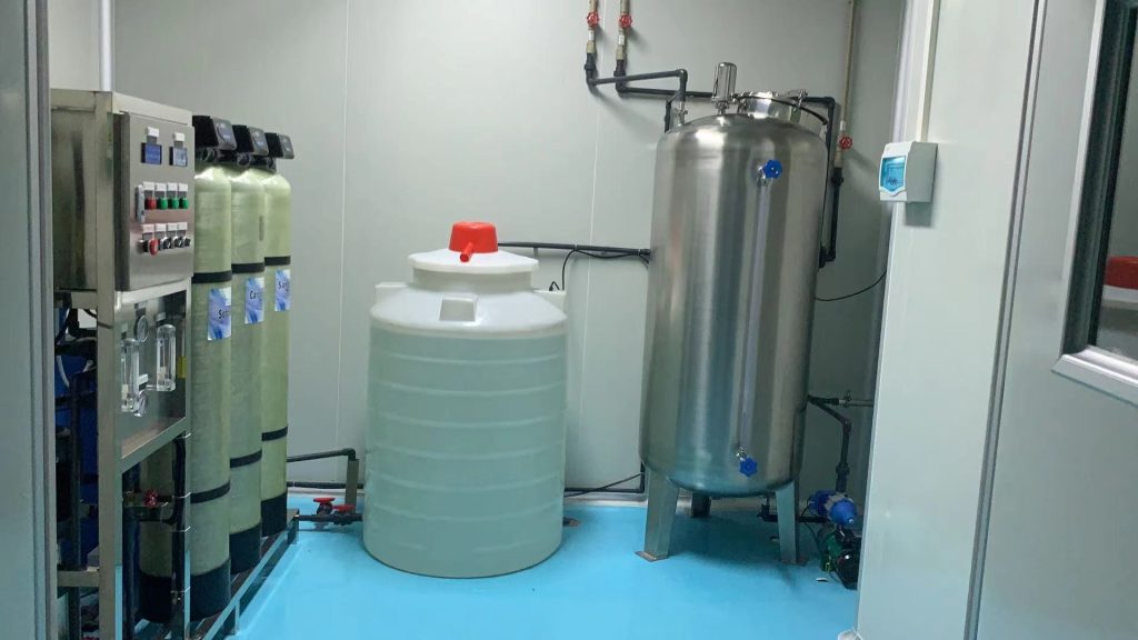 An Application of a Reverse Osmosis Water Treatment System in the Cosmetic Industry