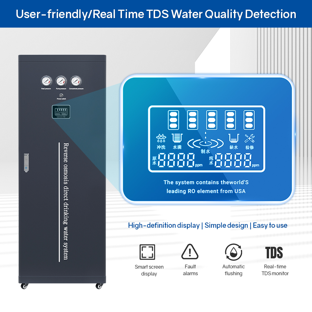 High-efficiency RO water treatment system