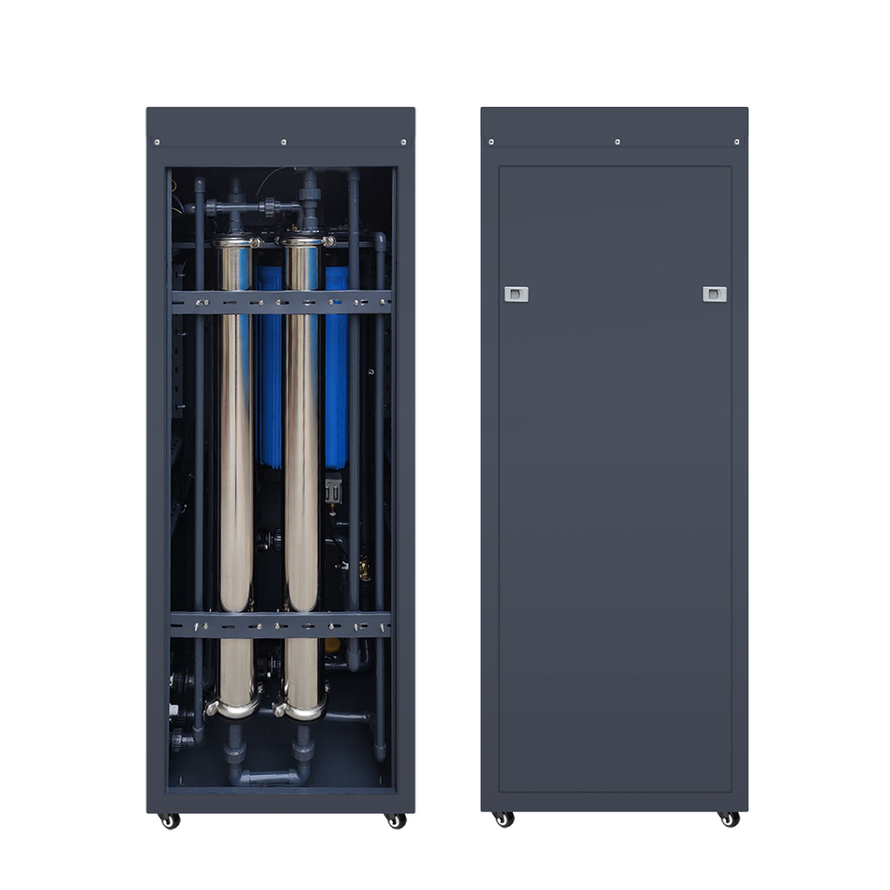 Compact RO cabinet system for efficient water purification