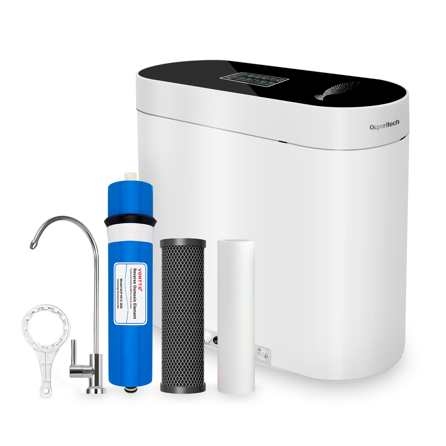 RO Water Filter System Under Sink 800 GPD,5 Stage Water Filtration