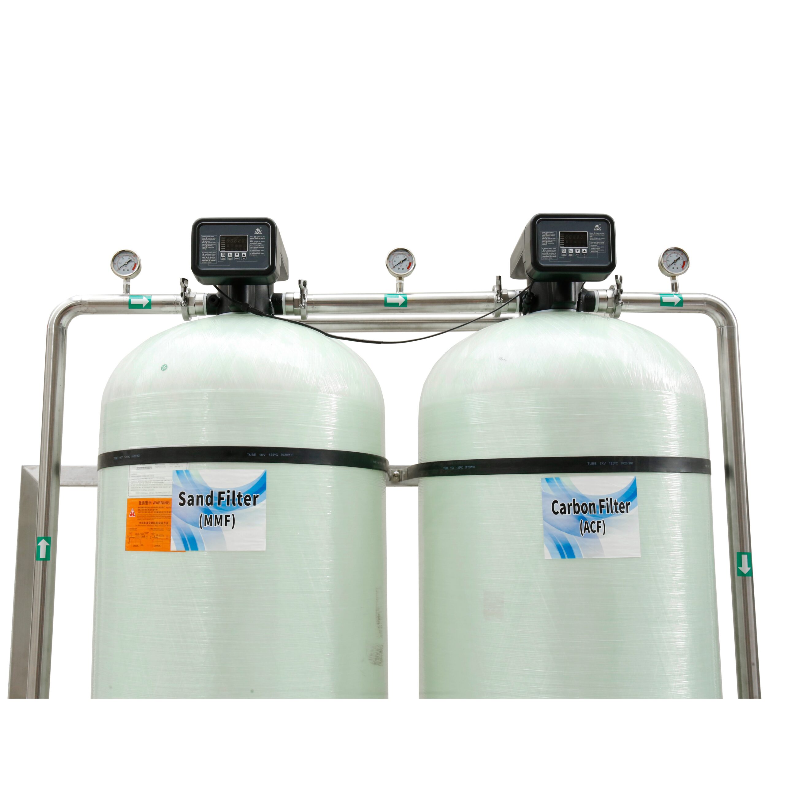 UF Membrane and Flow Meter in 6TPH Ultrafiltration Unit