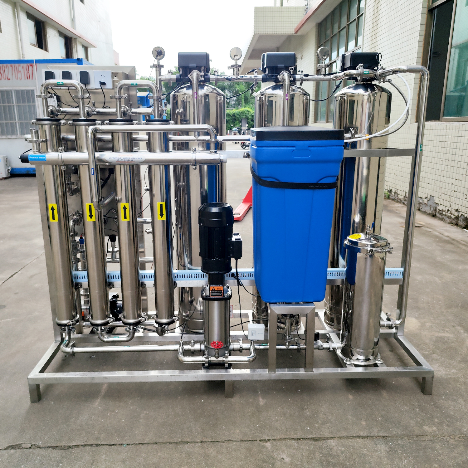 Precision filter component of the Reverse Osmosis Car Wash System