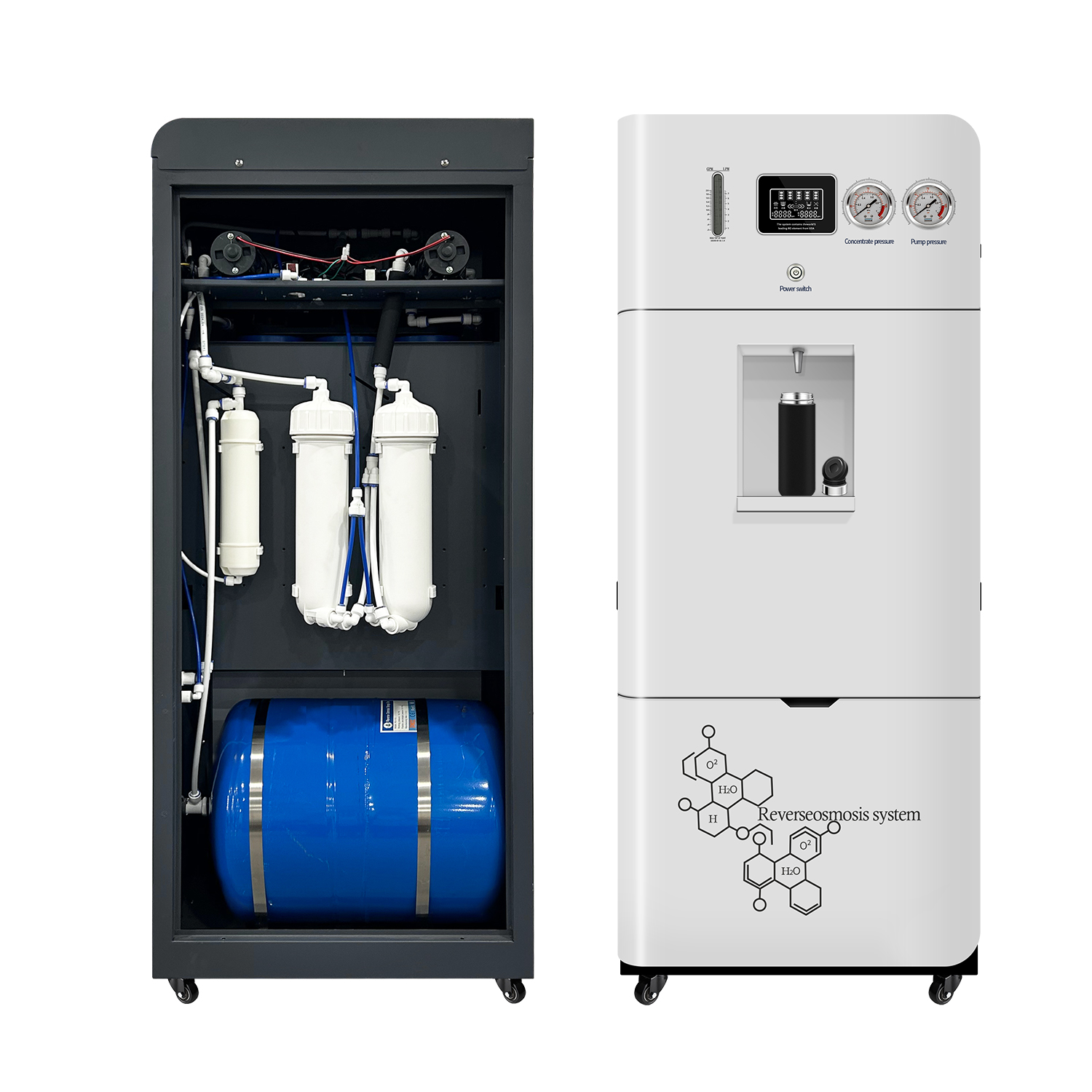 120 LPH Commercial Direct-Drinking Water RO System - Main Unit, Easy to Install