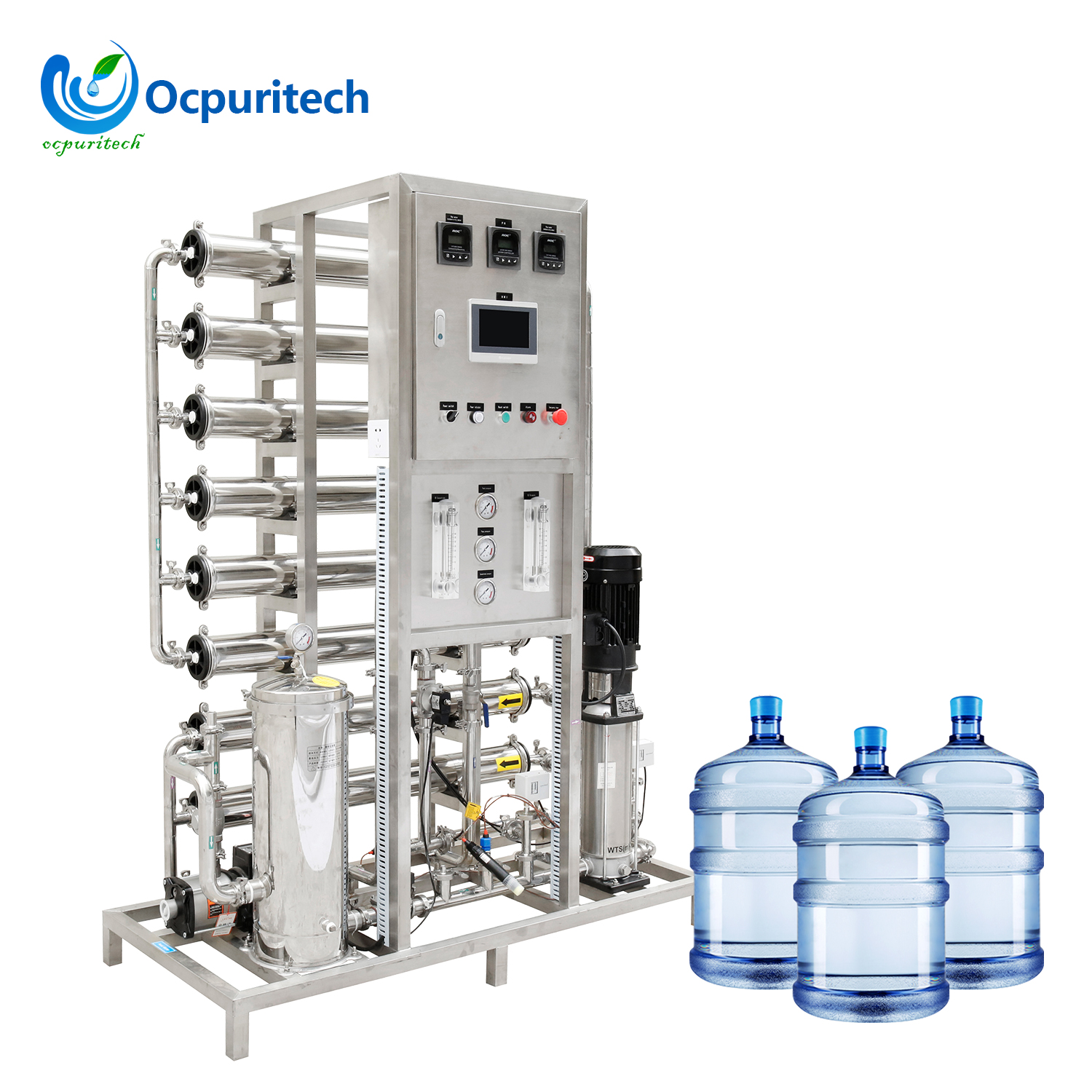 2000LPH Water Treatment Full Stainless Steel Reverse Osmosis System