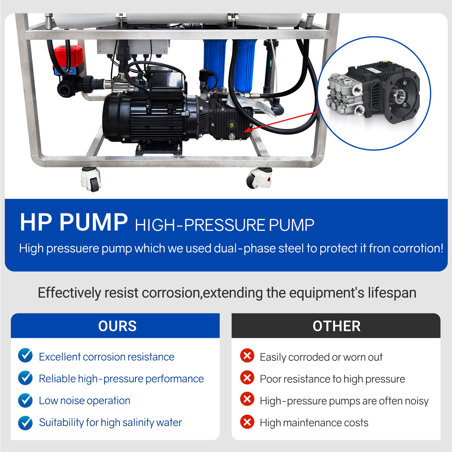 120L Compact Seawater Desalination System - Portable, Plug-and-Play, 1-Second Start